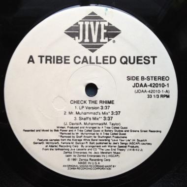 A Tribe Called Quest - Check The Rhime